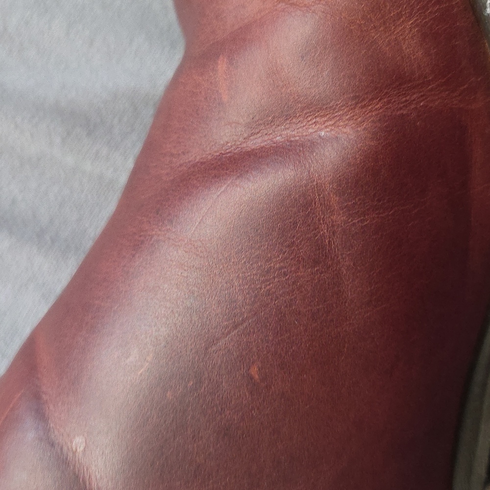 BORN Women's Brown Leather Ankle Booties - Picture 11 of 12